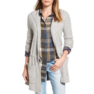 Caslon Hooded Cardigan